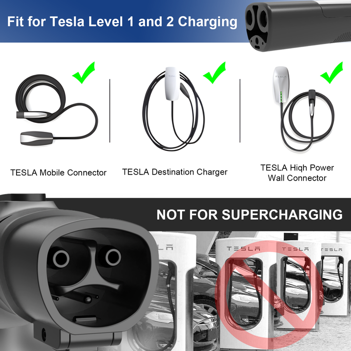 Tesla (NACS) to J1772 EVs Charging Adapter | 250V | 60Amp