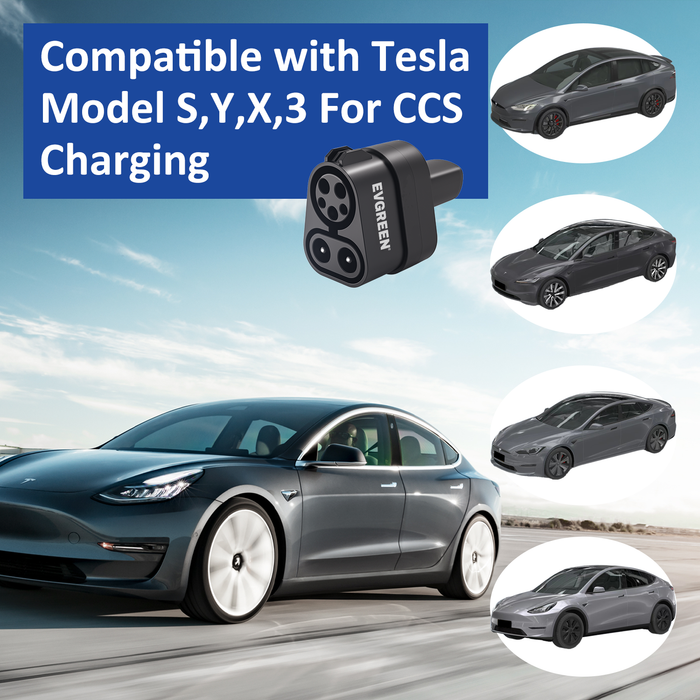CCS 1 Charger to Tesla EV Charging Adapter | 300Amp | 500V