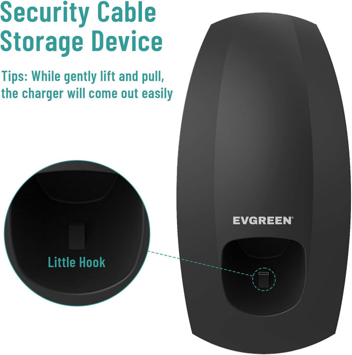 Tesla EV Charger and Cord Holder