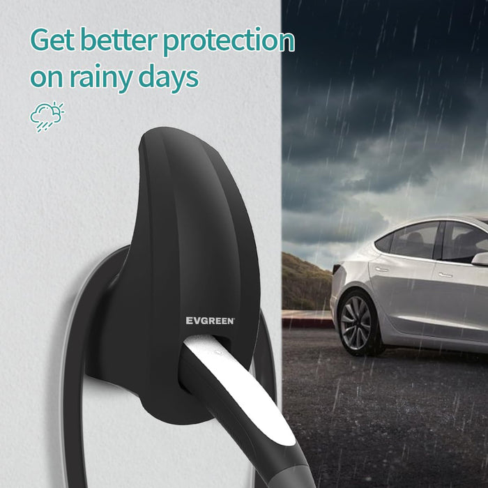 Tesla EV Charger and Cord Holder